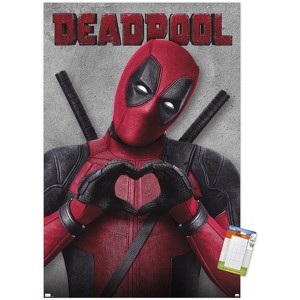 Trends International Marvel Deadpool Legacy - Heart Unframed Wall Poster Prints - 1 of 4