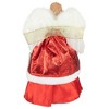 Northlight Angel with Lighted Wings Christmas Tree Topper - 14" - Red and White - 4 of 4