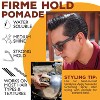 Suavecito Pomade Firme (Strong) Hold (4 oz) Strong Hold Hair Pomade For Men | Medium Shine Water Based Flake Free Hair Gel - 4 of 4