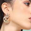 SOHI Women's California Gold Party Drop Earring - 3 of 4