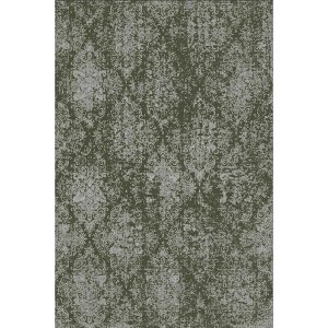 Washable Rug Vintage Rug Traditional Mat Floral Print Rug - 1 of 1