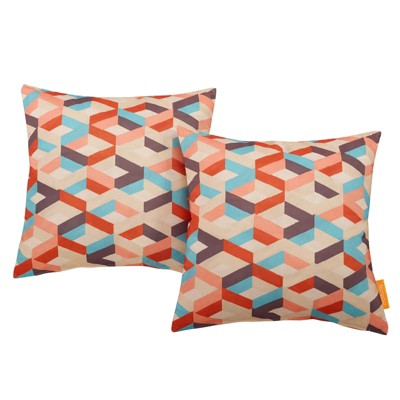 Modway Two Piece Outdoor Patio Pillow Set Montage