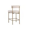 Sunpan Seneca Counter Stool in Antique Brass-Danny Ivory - 4 of 4