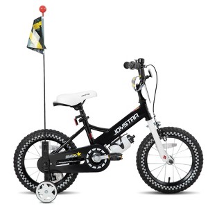 JOYSTAR Sport Boys Bike for Kids with Water Botter & Flag - 1 of 4