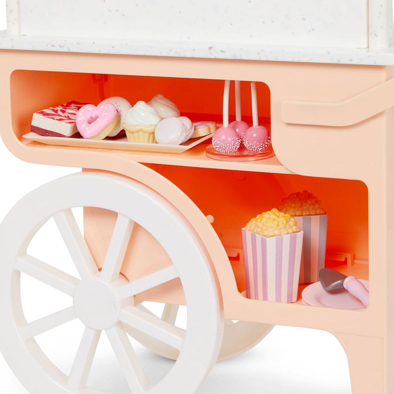Our Generation Oh So Sweet Dessert Cart Accessory Set for 18&#34; Dolls, 6 of 10