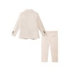 Andy & Evan  Toddler Beige Suit Set - 2 of 4