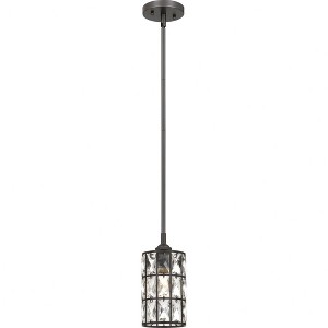 Quoizel Lighting Oliver 1 - Light Pendant in  Western Bronze - 1 of 3