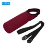 Unique Bargains Neoprene Insulated Removable Shoulder Straps Water Bottle Sling Bag 2.64"x7.28" - 3 of 4