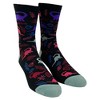 Crazy Dog T-Shirts Women's Auntiesaurs Socks Funny Dinosaur Flowers Plants Aunt Family Graphic Novelty Footwear - 2 of 4