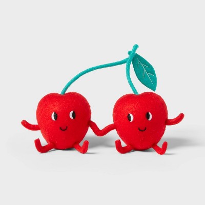 Felt Cherry Duo Valentine's Day Figurine - Spritz™