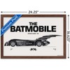 Trends International DC Comics Batman: 85th Anniversary - The Batmobile 1997 Framed Wall Poster Prints - 3 of 4