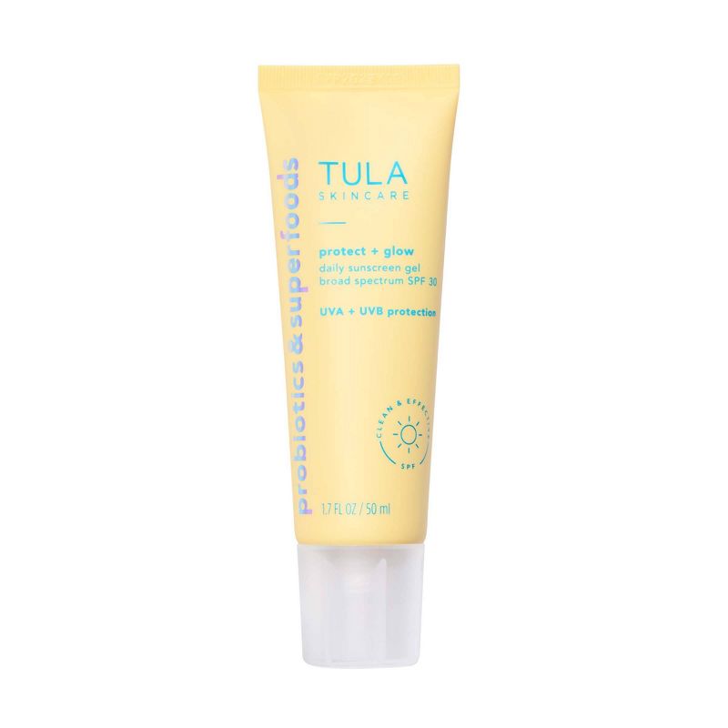 TULA SKINCARE Protect + Glow Daily Sunscreen Gel Broad Spectrum SPF 30 - 1.7 fl oz - Ulta Beauty, 1 of 13