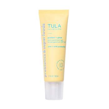 TULA SKINCARE Protect + Glow Daily Sunscreen Gel Broad Spectrum SPF 30 - 1.7 fl oz - Ulta Beauty
