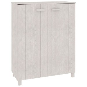 vidaXL Shoe Cabinet 4-Tier Shoe Organizer Storage with Drawer Hall Cabinet - 1 of 4