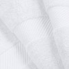 Modern Solid Classic Premium Luxury Cotton 6 Piece Bath, Face, and Hand Towel Set by Blue Nile Mills - 3 of 4