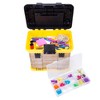 Stalwart Small Parts Organizer Tool Box, Yellow - 4 of 4