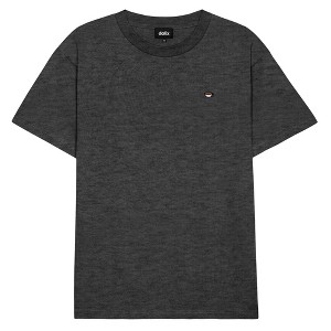 Dalix Mens Lil Coffee Heavy Weight Cotton Tee - 1 of 4