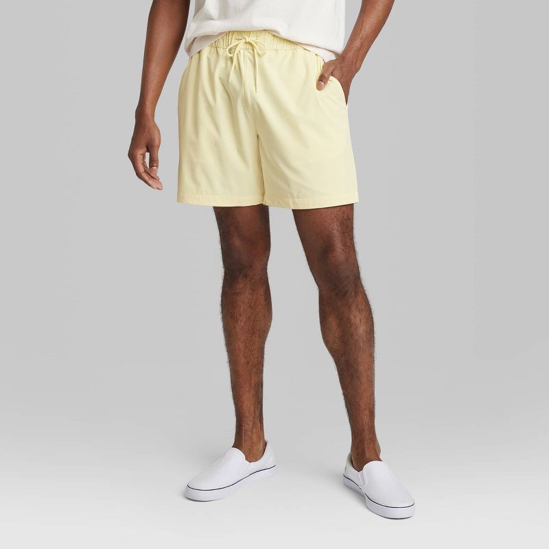 Men&#39;s Casual Fit Pull-On Shorts 6&#34; - Original Use&#8482; Lemon Yellow, 2 of 4