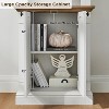 SinCiDo 72" Tall Farmhouse Storage Bookcase, 4-Tier Open Adjustable Shelves & 2 Doors, Wooden Bookshelf Organizer for Home Office - 4 of 4