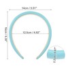 Unique Bargains Women's Classic Elegant PU Headband 0.87" Width 4.92" ID 1 Pc - image 3 of 4