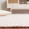 Micro-loop Mlp537 Hand Tufted Indoor Accent Rug - Pink/ivory - 3'x5 ...