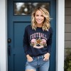 Simply Sage Market Women's Graphic Sweatshirt  Football Season Pink Helmet - 2 of 4