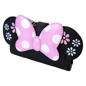 Loungefly Disney Minnie Floral Rock The Dots Wallet - 1 of 2