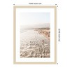 Amanti Art Santa Monica Beach by Henrike Schenk Wood Framed Wall Art Print - 4 of 4