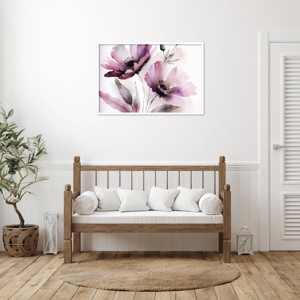 Amanti Art Floral Romance II by Andrea Haase Wood Framed Wall Art Print - 1 of 4
