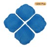 Unique Bargains Wedding Birthday Decor Artificial Silk Flower Rose Petals 2x2 Inch 1200 Pcs Lake Blue - 3 of 3