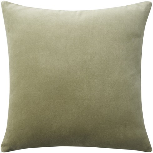 Green velvet pillow target best sale