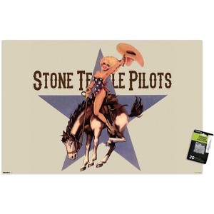 Trends International Stone Temple Pilots - Cowgirl Riding Bronco Unframed Wall Poster Prints - 1 of 4
