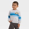 Toddler Boys' 2pk Ms. Rachel Bus Pullover Sweatshirt and Shorts Set - Heather Gray - 3 of 4
