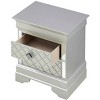 Passion Furniture Verona 2-Drawer Nightstand (24 in. H x 21 in. W x 16 in. D) - 4 of 4