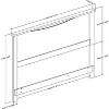 HomeStock Full/Queen Headboard (54/60'') - 4 of 4