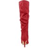 Allegra K Women's Pointed Toe Stiletto Heel Knee High Boots - 3 of 4