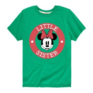 Girls' - Disney - Minnie Little Sister Short Sleeve Graphic T-Shirt - 1 of 4