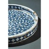Jodhpur Mother of Pearl Decorative Tray, Blue - 4 of 4