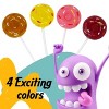 Zeesy Donut Lollipops – 12 Pack of Individually Wrapped Sprinkle Candy – Donut Birthday & Party Favors - 3 of 4