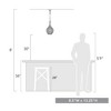 Golden Lighting Adeline Medium Pendant - 3 of 4