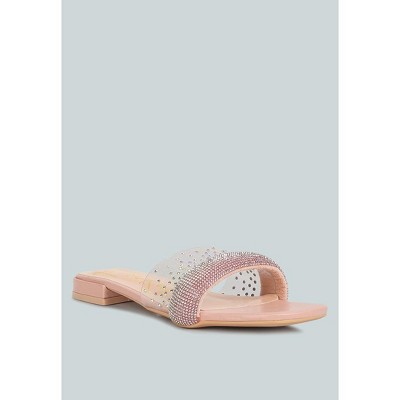 old flame low strack heel Womens sandals