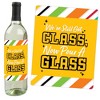 Big Dot of Happiness Still Got Class - High School Reunion Party Decorations for Women and Men - Wine Bottle Label Stickers - Set of 4 - 2 of 4