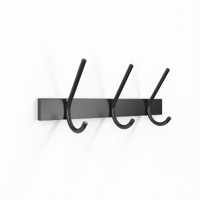 HITOUCH BUSINESS SERVICES Essentials Wall Racks Black Zinc/Wood UN58025