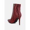 Lobelia Rhinestones Embellished Stiletto Boots - 3 of 4