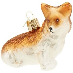 Old World Christmas Glass Blown Ornament For Christmas Tree, Pembroke Welsh Corgi - 1 of 4