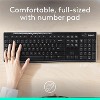 Logitech K270 Wireless Keyboard for Windows Black - ‎920-003051 - 3 of 4