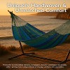 Sunnydaze Heavy-Duty Handwoven XXL Mayan Family Hammock with Thick Cord - 880 lb Weight Capacity - 4 of 4