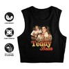 Women's Elvis Presley Teddy Bear Sleeveless Crop Top Tank - 3 of 4