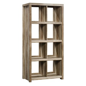 Homeplus 8 Cube Bookcase Lintel Oak - Sauder, Lintel Brown
