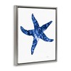 Stupell Industries Casual Starfish Beach Ocean Sea Life Painting Floating Frame Canvas Art, Gray, 17" x 21" - 2 of 4